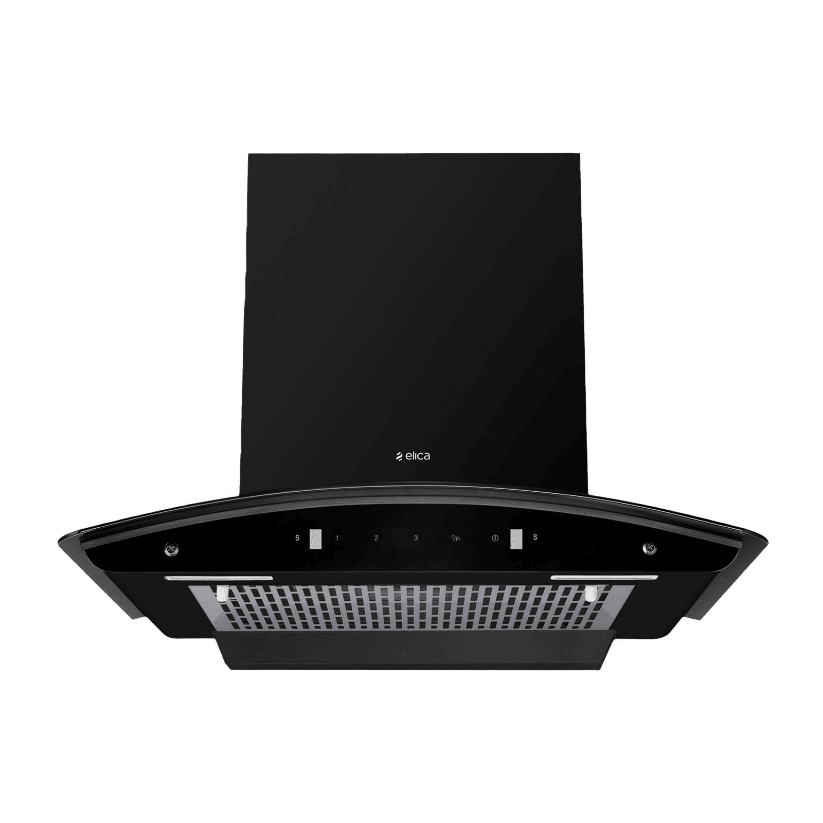 Buy elica FL 600 SLIM HAC MS NERO 60cm 1200m3/hr Ducted Auto Clean Wall ...